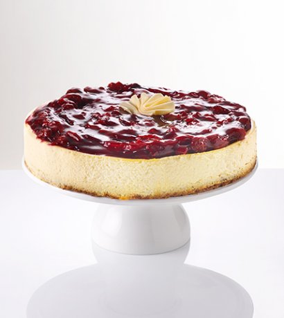 Cheesecake met kersen