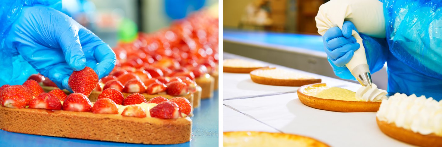 Impressie BakkerijDam 2beelden aardbei vlaai