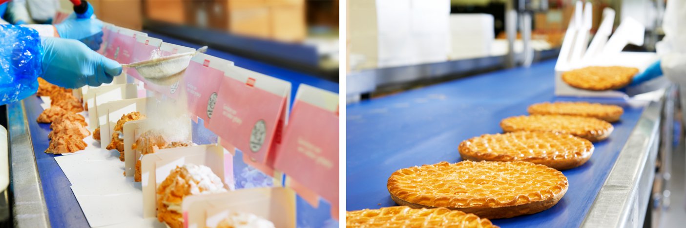 Impressie BakkerijDam 2beelden poeder vlaai