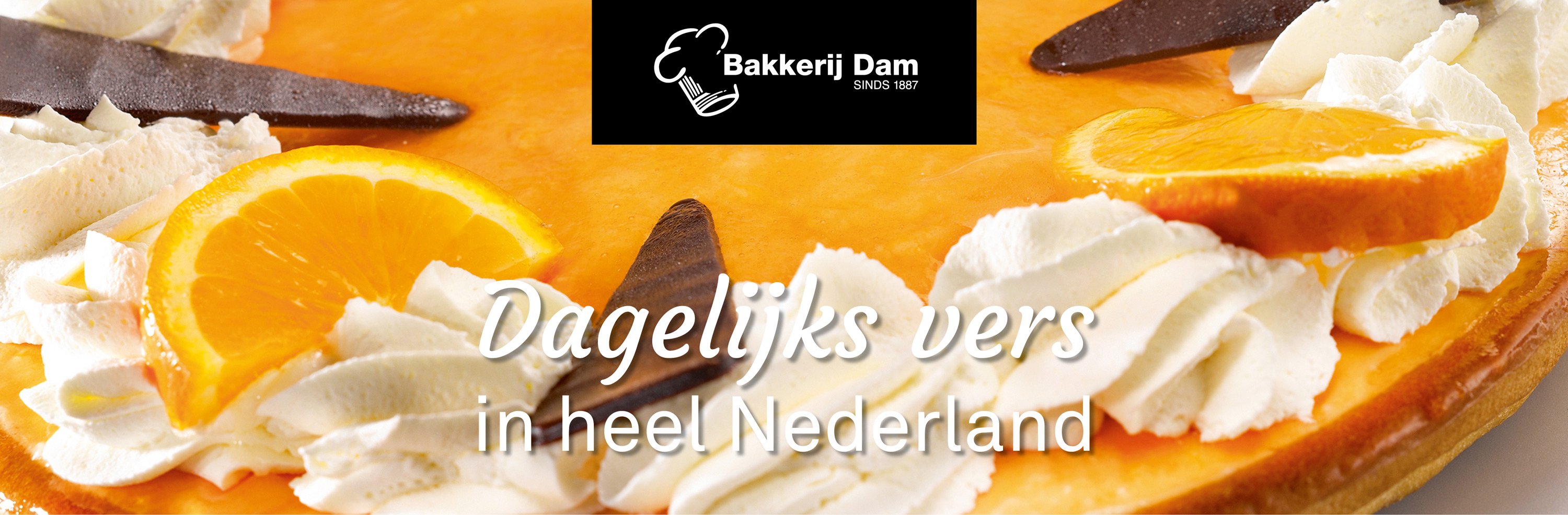 Bakkerij Dam, sinds 1887 – Dagelijks vers in heel Nederland